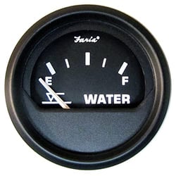 Faria Instruments 12830 Euro Black 2-Inch Potable Water Tank Level Gauge — image 3