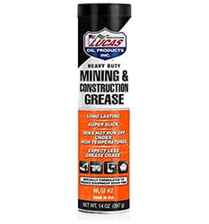 Picture of Lucas Oil 10881-30 Heavy Duty Mining & Construction Grease 14 oz Cartridge