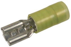 Picture of Pico Wiring 3155C Nylon Insulated Female Quick Disconnect Terminal 12-10 AWG .250 Tab