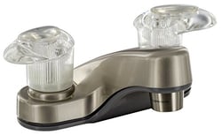 Picture of Valterra PF222401 RV Lavatory Faucet 4-Inch Brushed Nickel Quarter Turn
