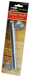 Picture of C.E. Smith 10700A Roller Shaft 1/2" x 5-1/4" with Cap Nuts Zinc