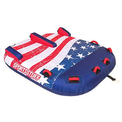 Picture of Sportsstuff 53-4312 Stars & Stripes 2 Rider Towable Tube