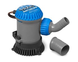 Picture of Camco 69301 TRAC Outdoors Bilge Pump 800/1100 GPH Dual Outlet 12V Marine