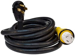 Picture of Valterra A10-5025EDBK Mighty Cord 50 Amp Detachable RV Power Cord 25 Foot