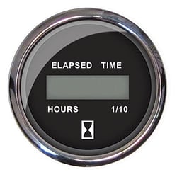 Picture of Faria Instruments 13715 Chesapeake Black 2" Digital Hourmeter 12-32V