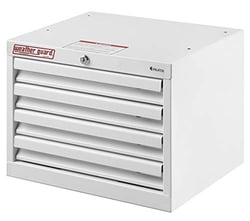 Picture of Weatherguard 9914-3-02 4 Drawer Tall Storage Cabinet 16x12x13.5 Inches