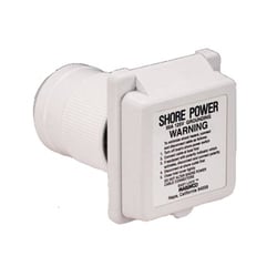 Picture of Marinco 6351EL-B 50 Amp 125 Volt Power Inlet 3-Wire