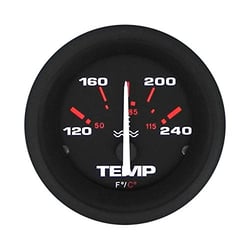 Picture of Seastar Solutions 57904P Amega 2" Water Temperature Gauge I/O IB 120-240°F