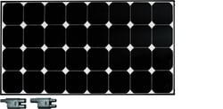 Picture of Go Power 78220REVA 100W Monocrystalline Solar Expansion Panel