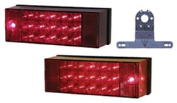 Picture of Peterson Fluid V947 LED Rear Trailer Light Kit with License Bracket