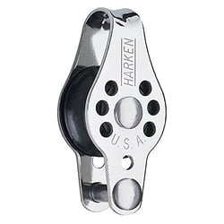 Picture of Harken 225 22mm Single Micro Block with Becket and Fixed Lashing Eye