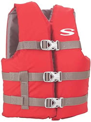 Picture of Stearns 2159436 Youth Classic Life Jacket 50-90 lbs Red
