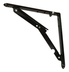 Picture of JR Products 20735 Folding Shelf Bracket Brown 7.75 x 7.75 x 11.75 Inch