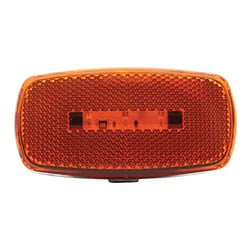 Picture of Optronics MCL32ABS LED Marker Light Oval Amber Lens Black Base