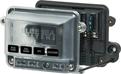 Picture of Blue Sea Systems 5056 ST Blade Water Resistant Fuse Block with Cover