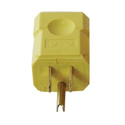 Picture of Valterra DG52496VP 3-Wire Male Quick Plug, Yellow