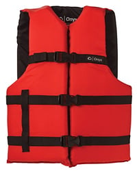 Picture of Onyx Outdoors 103000-100-001-12 General Purpose Type III Child Life Jacket Red
