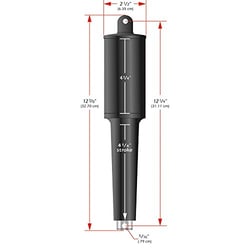 Picture of Lenco 15067-001 Extreme Duty 24V Actuator 4-1/4" Stroke with Hardware