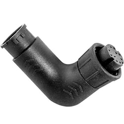 Picture of Raymarine A80262 RayNet Male to Female Right Angle Adapter