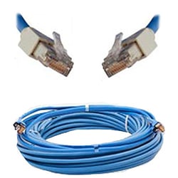 Picture of Furuno 001-167-890-10 LAN Cable Assembly 5M RJ45 to RJ45