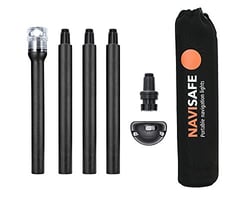 Picture of Navisafe 763-1 All-White Polelight Pack with 360° 2NM Light