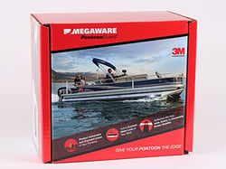 Picture of Megaware KeelGuard 30240 PontoonGuard Pontoon Tube Bumper Guard 40ft Kit Black