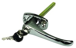 Picture of JR Products 10895 Locking L-Handle Chrome Plated Die Cast Steel