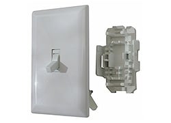 Picture of Valterra DG151TVP Speed Box Toggle Switch with Cover 15A 125V White