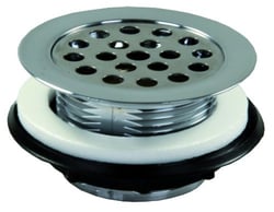 Picture of JR Products 95175 Shower Strainer with Grid Chrome Plated