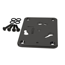 Picture of PantherPro KPB60B King Pin 6-Inch Quick Release Bow Mount Bracket Black Powder Coat