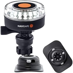 Picture of Navisafe 040KIT2 White 2NM 360 Degree Navigation Light with RIB Mount