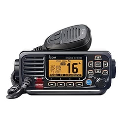 Picture of Icom M330G BLACK Ultra Compact VHF Marine Radio with Built-In GPS