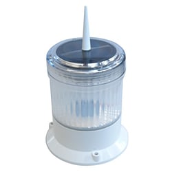 Picture of Dock Edge DE96268F Solar Rechargeable Piling Cap Light with 6 LED Colors
