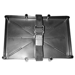 Picture of T-H Marine NBH31SSCDP Battery Holder Tray with Stainless Steel Strap for Series 29/31