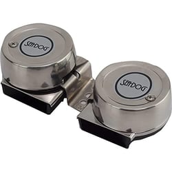 Picture of Sea-Dog Line 431120-1 Mini Double Compact Horn with Stainless Steel Diaphragm