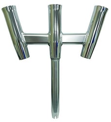 Picture of Tigress 88160 GS Trident Rod Holder Bent Butt Polished Aluminum