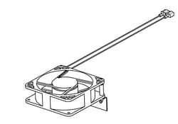 Picture of Norcold 639702 Replacement Cooling Fan and Bracket Assembly Kit