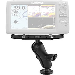 Picture of Ram Mounts RAMD115 D-Size Ball Mount with 6.25x2 Marine Electronics Plate