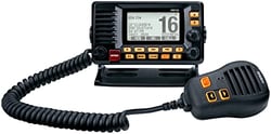 Picture of Uniden UM725BK 25W Fixed Mount VHF Marine Radio with DSC and Text Messaging