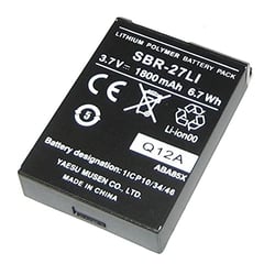 Picture of Standard Horizon SBR-27LI Replacement Lithium Ion Battery Pack for HX300