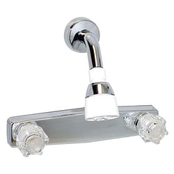 Picture of Valterra PF214334 Phoenix Two-Handle 8" Shower Valve with Shower Head Kit Chrome