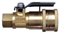 Picture of JR Products 07-30435 LP Gas Coupler with Shut-Off for RV Stove
