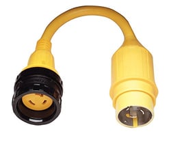 Picture of Marinco 110A Pigtail Adapter 30A Female to 50A Male