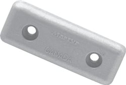 Picture of Martyr Anodes CM656934A Hull Anode Aluminum 3-1/2 x 1-1/4 Inch