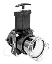 Picture of Camco 39050 RV Gate Valve with Built-In Clear Adapter 3 Inch