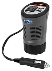 Picture of Performance Tool W16650 120-Watt Cup Power Inverter with USB Ports