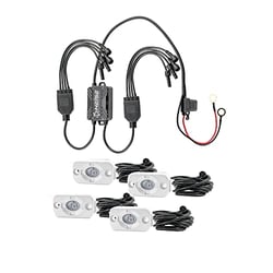 Picture of HEISE HE-4MLRGBK Marine RGB LED Accent Light Kit 4-Pack with Control Box