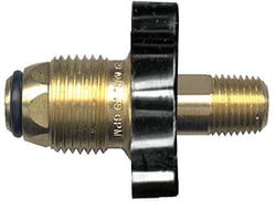 Picture of JR Products 07-30085 Excess Flow POL Valve with Handwheel