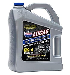 Picture of Lucas Oil 10287 SAE 15W-40 CK-4 Heavy Duty Diesel Engine Oil - 1 Gallon