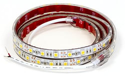 Picture of Buyers Products 5624872 48-Inch 72-LED Warm White Strip Light with 3M Adhesive Back - Clear Lens, IP67